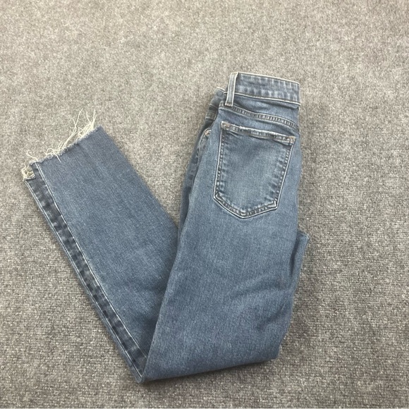 JOES JEANS Women’s The Milla High Rise Straight Ankle Denim Jeans Raw hem sz 25 - Picture 1 of 8